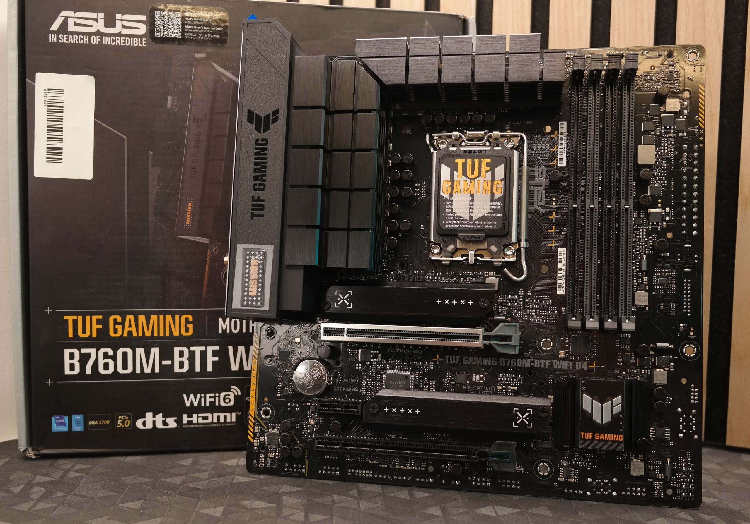 ASUS TUF Gaming B760M-BTF WiFi D4