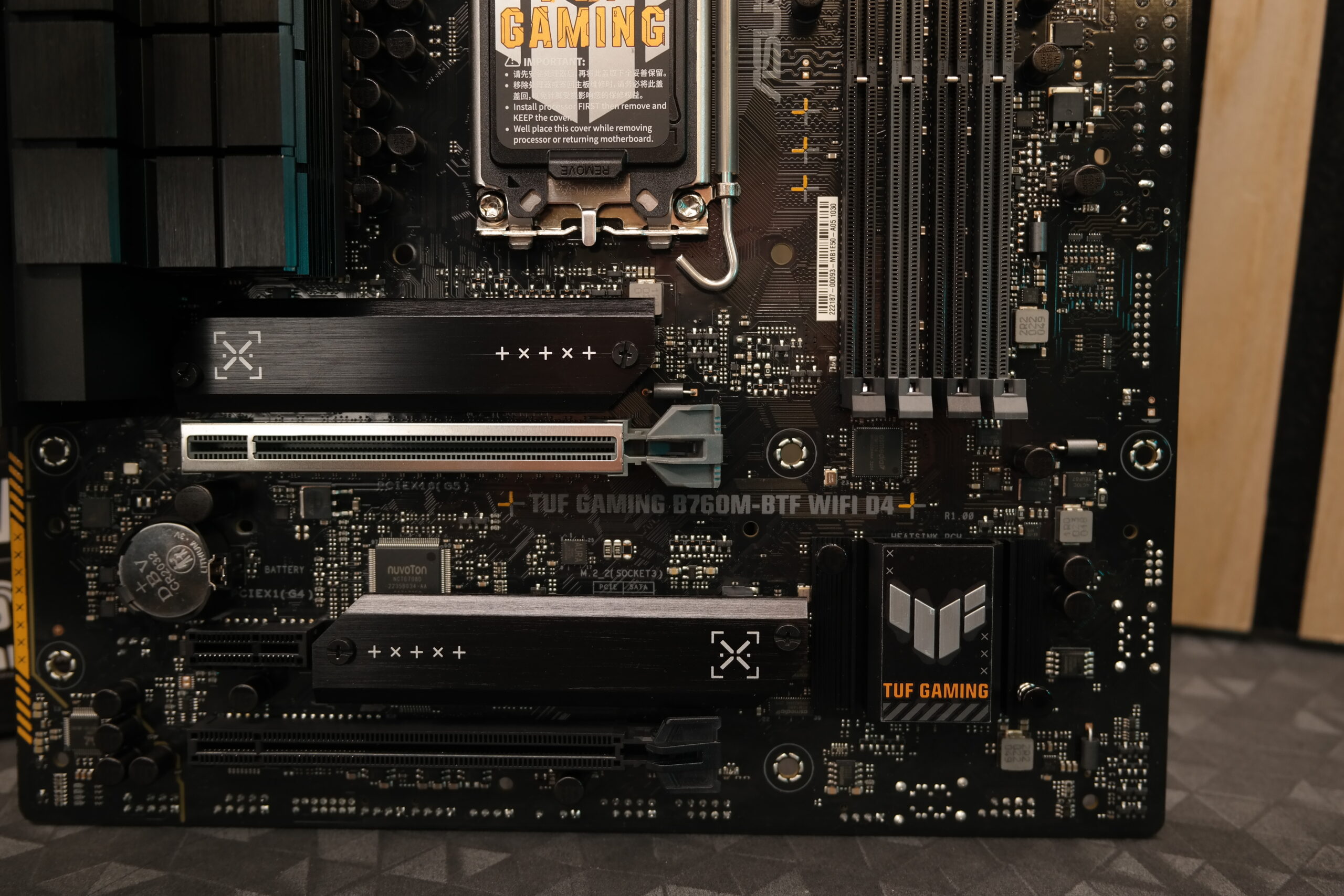 ASUS TUF Gaming B760M-BTF WiFi D4 – Bild 6