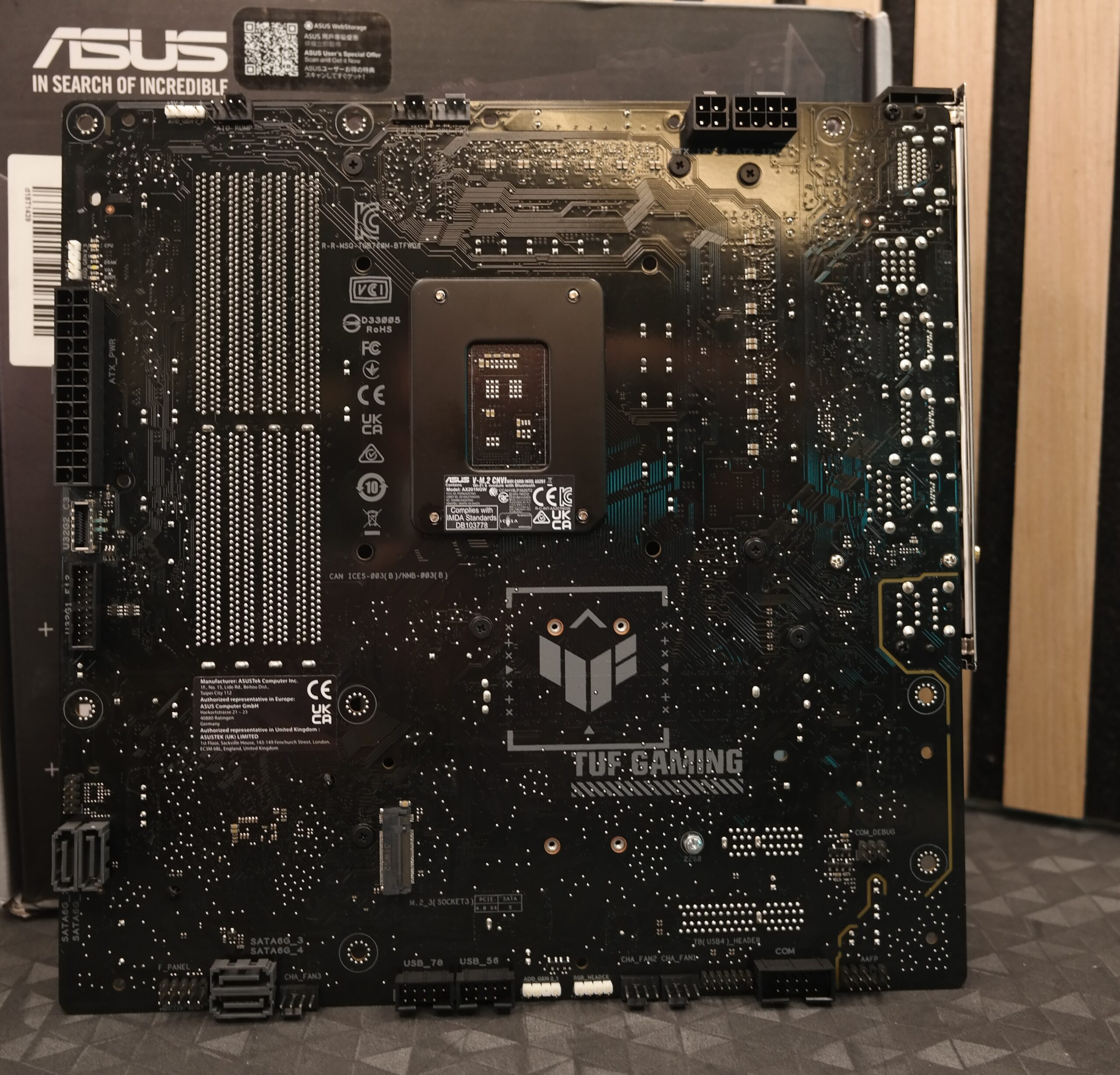 ASUS TUF Gaming B760M-BTF WiFi D4 – Bild 5