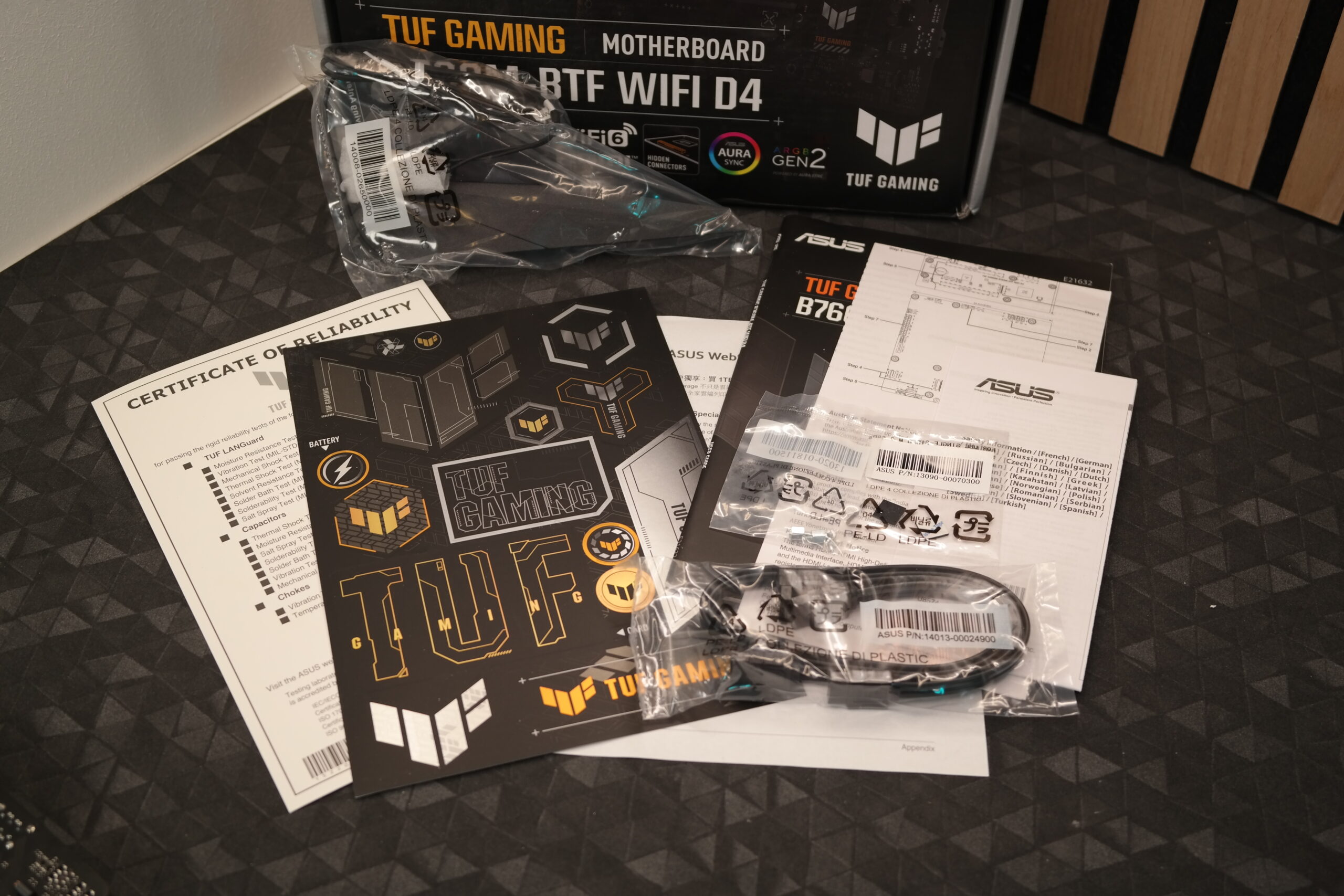 ASUS TUF Gaming B760M-BTF WiFi D4 – Bild 2
